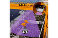 Detection of bulk materials for safe loading of ships
