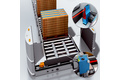 Control de ocupación de compartimentos (1D) por medio de fotocélula de detección sobre objeto o de sensores de distancia en AGVs