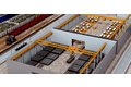 Storage silos and conveyor belts