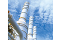 Emission monitoring on regasification boiler stacks