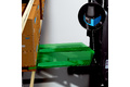 Measuring forklift heights for productive product handling with process reliability