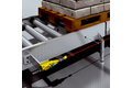 Protecting roller conveyors