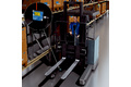 Compact and wear-free – optical distance sensors for measuring forklift height