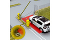 Collision protection at barriers