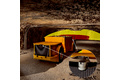Hoogte- en breedtecontrole van voertuigen in de ondergrondse mijnbouw