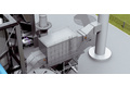 Dry flue gas desulfurization (FGD) system