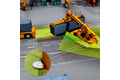 Rear area monitoring on a reach stacker with 3D-LiDAR sensors