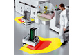 Safety solutions allowing automated guided carts to travel at high speeds