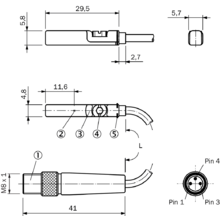 Mzt7 03vps Kr0 Magnetische Zylindersensoren Sick