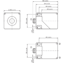 Iq40 40npskc0k Inductive Proximity Sensors Sick