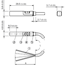 RZT7-03ZUS-KWB | Magnetic cylinder sensors | SICK