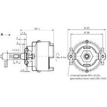 Skm36 Hfa0 S05 Motor Feedback Systeme Sick