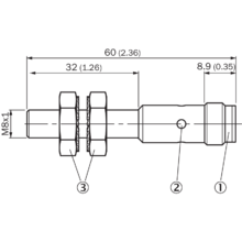 Imb08 02bpsvc0s Inductive Proximity Sensors Sick