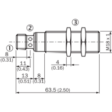 SICK Proximité Inductif Capteur IM18-10BPS-NC1 P/N 6027577