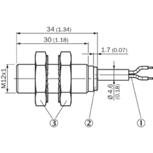 Imb12 04bnsvu2k Inductive Proximity Sensors Sick