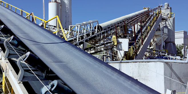 Conveyor belts in the chemical industry