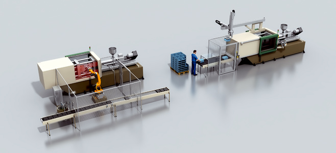 Automated production cell
