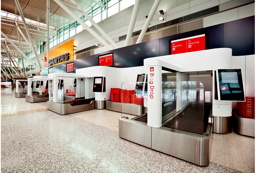 qantas check in baggage