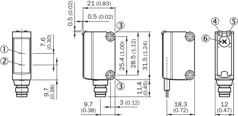 G6 - GTB6-P1211 Photoelectric Sensors - Miniature Photoelectric Sensors ...