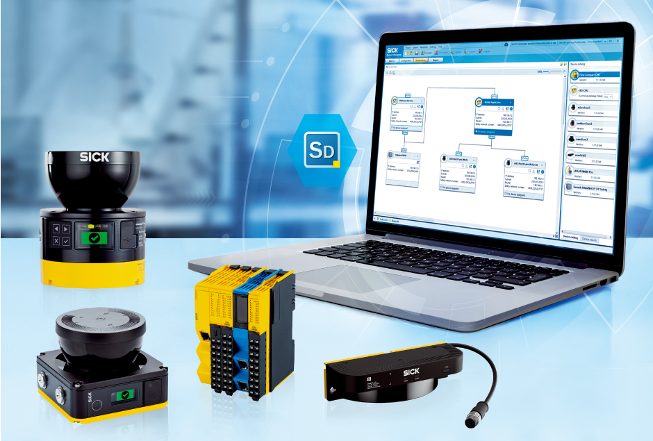 Safety Designer Controladores de segurança SICK