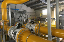 Medición verificable del gas natural: modernización del punto de acoplamiento a la red de las tuberías de gas SGI