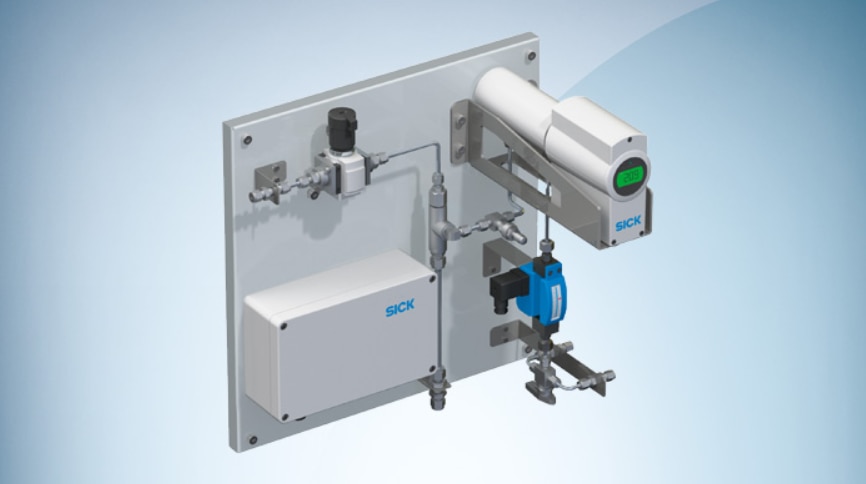 Le TRANSIC Extractif de SICK est un système d'analyse extractif robuste pour la mesure de l'oxygène