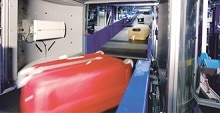 Airport Baggage Tracking Foto