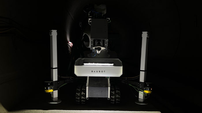 The laser sensors measure distances using time-of-flight measurement and are sometimes superior to camera systems.