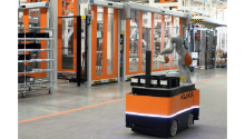 Safety and more - SICK provides protection and navigation data for KUKA's KMR iiwa