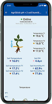 Landwirte könnten in der Spotium App Informationen über den Zustand der Rebanlagen einsehen.