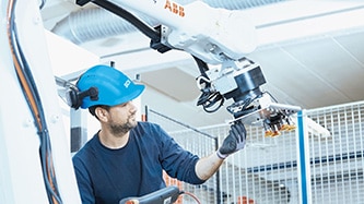 Frei und sicher: produktive Kooperation von Mensch und Roboter