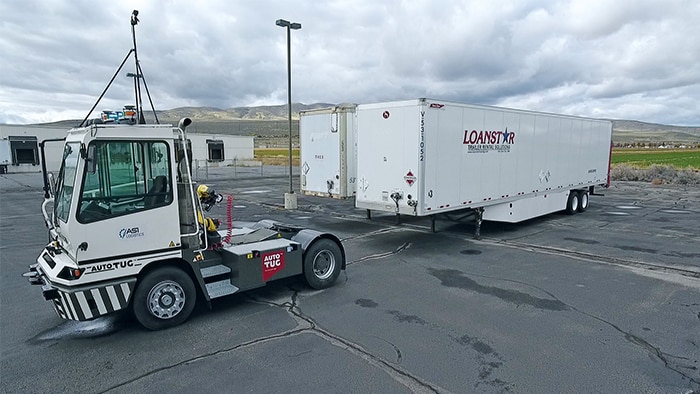 SICK and ASI Logistics have solved the issue of reversing into trailers autonomously.