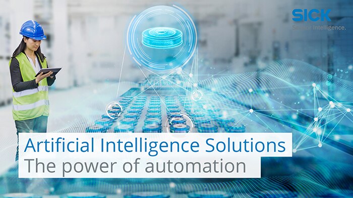 VIDEO: Artificial Intelligence solutions – the power of automation | SICK AG