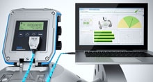 FLOWgate™: The gate to ultrasonic gas flow measuring devices from SICK