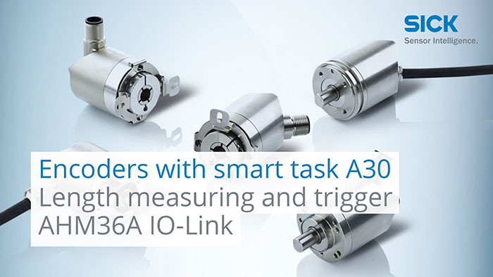 VIDEO: Tutorial Smart Task functionality of absolute encoder AHM36 IO-Link Advanced Smart Task