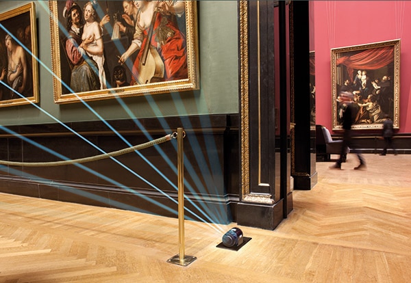 Kunsthistorisches Museum Wien Laserdetektoren SICK