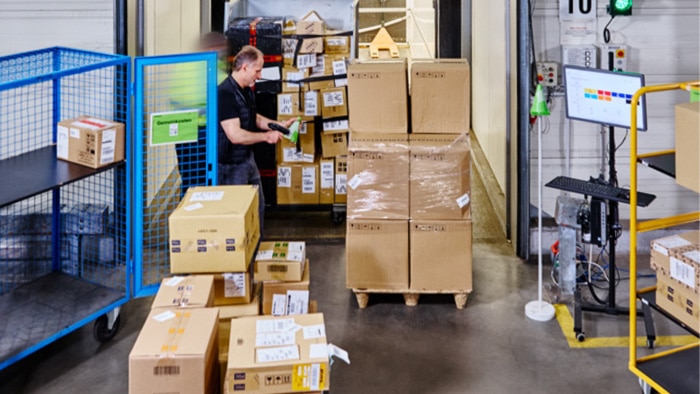 Incoming goods at Continental