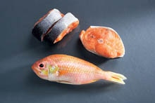 QR codes for traceability of fish specialities