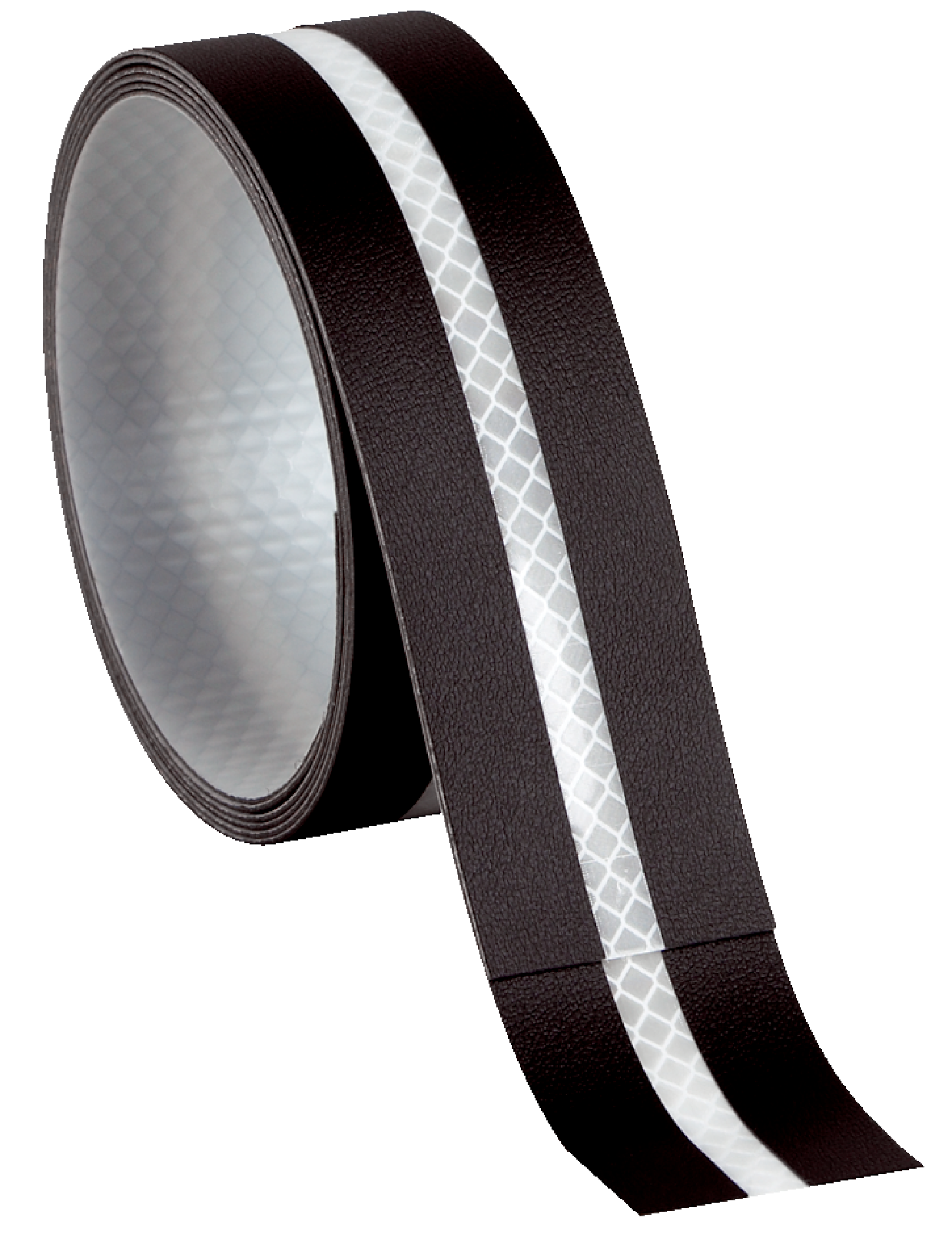  TUKA-i-AKUT 46 Meter x 20mm Reflektierendes Band zum Aufnähen,  Reflektorband - 20 mm Breite - mit 10mm Reflektionband - Sicherheit  Reflexband Leuchtband zum Annähen, Grau, TKB5080-grey