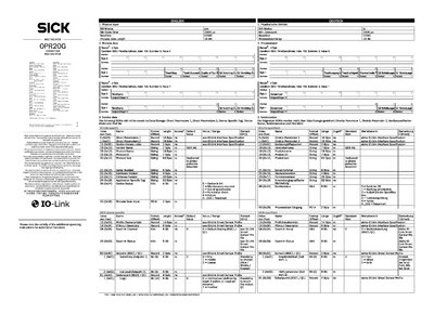 IODD Overview, OPR20G-RB317537A90 TimeStamp V.1.1