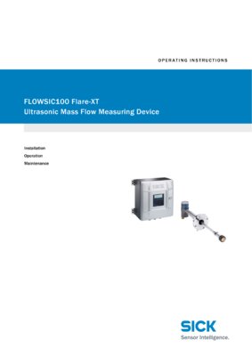 FLOWSIC100 Flare-XT - Ultrasonic Mass Flow Measuring Device