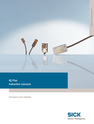 IQ Flat Inductive Sensors