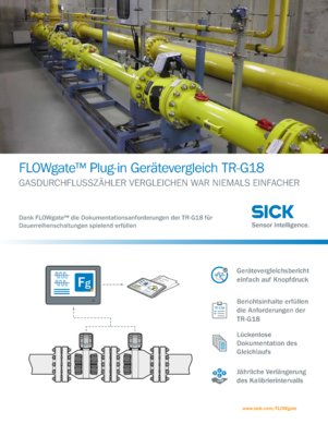 FLOWgate™ Plug-in Gerätevergleich TR-G18