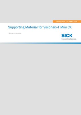 Supporting Material - Documentation (Visionary-T Mini CX)