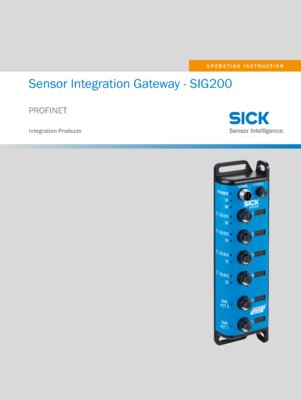 Sensor Integration Gateway - SIG200 Profinet