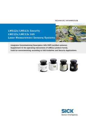 LMS12x/LMS13x Security - LMC12x/LMC13x Vds - Laser Measurement Sensors/Systems