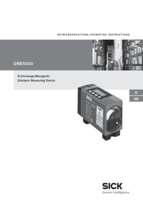Sick dme5000-212 Laser Distance Measuring sensore tested 