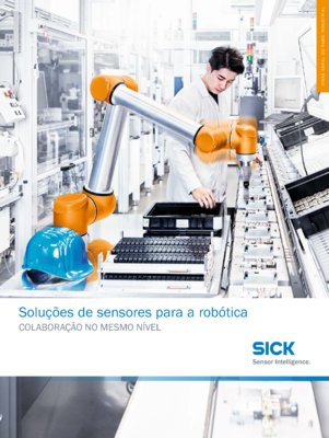 Soluções de sensores para a robótica
