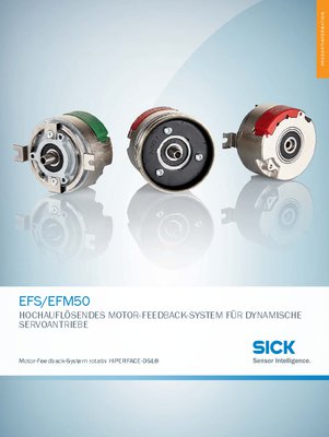 EFS/EFM50 Motor-Feedback-System rotativ HIPERFACE DSL®