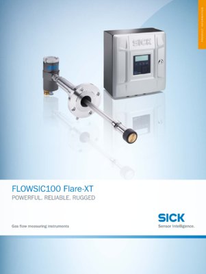 FLOWSIC100 Flare-XT - Gas flow measuring instruments (US version)